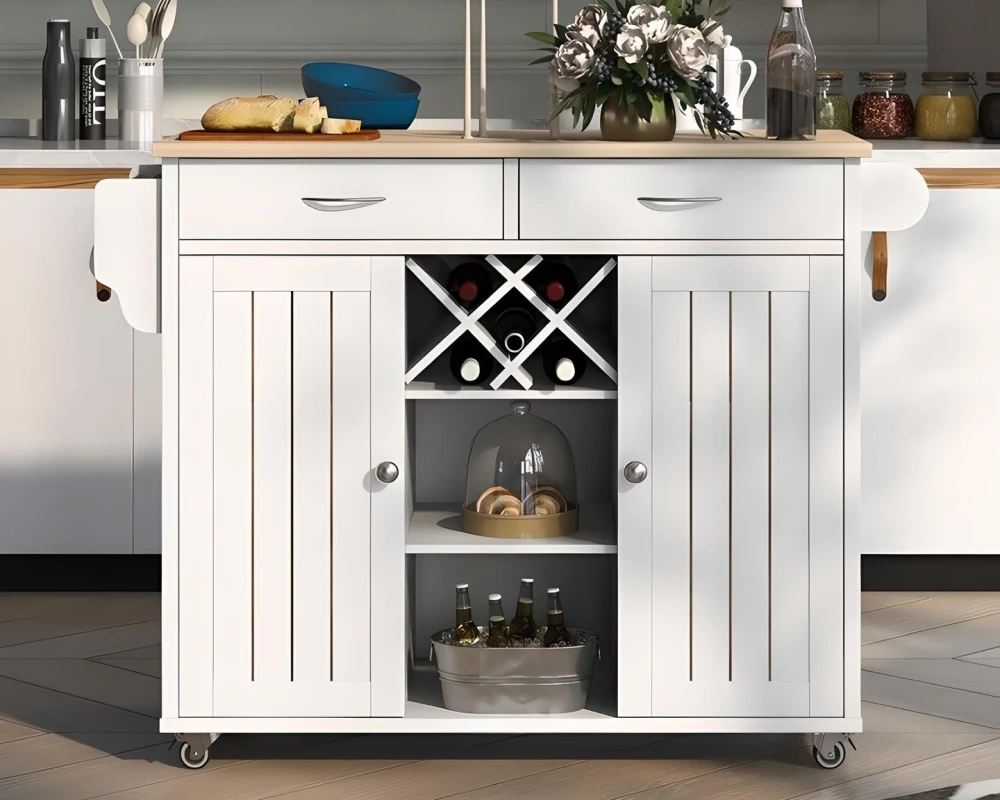 kitchen table on wheels