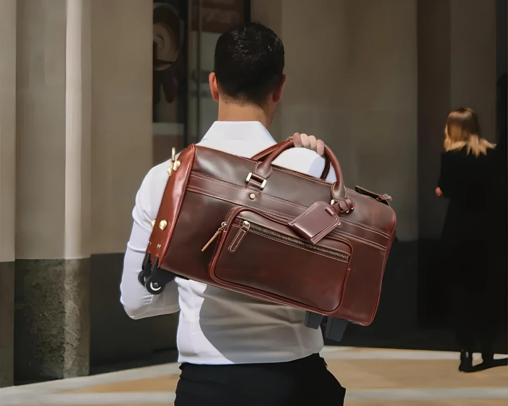 luggage bag trolley