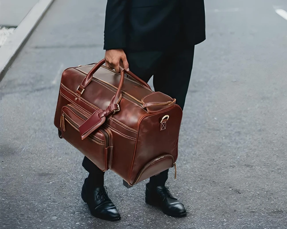 luggage bag trolley