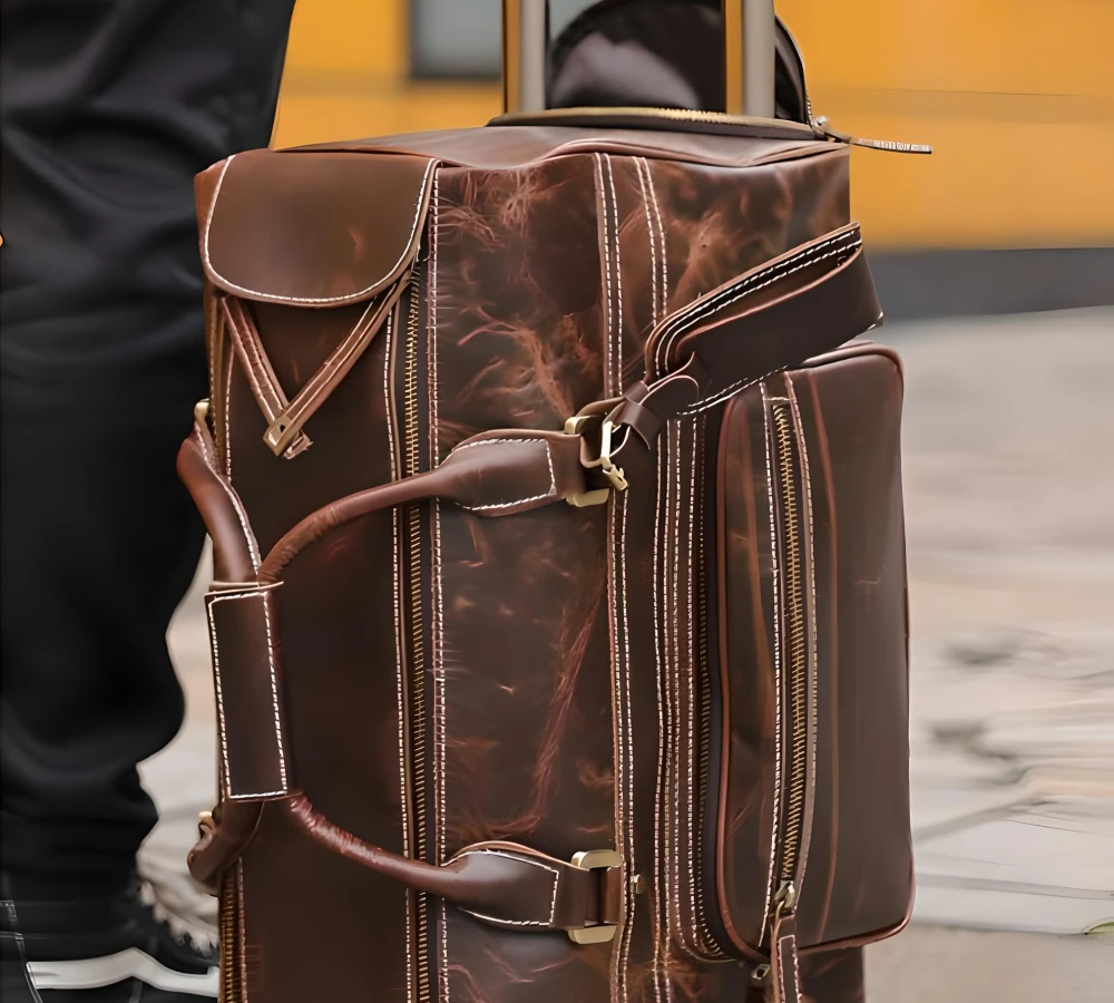 luggage bag trolley