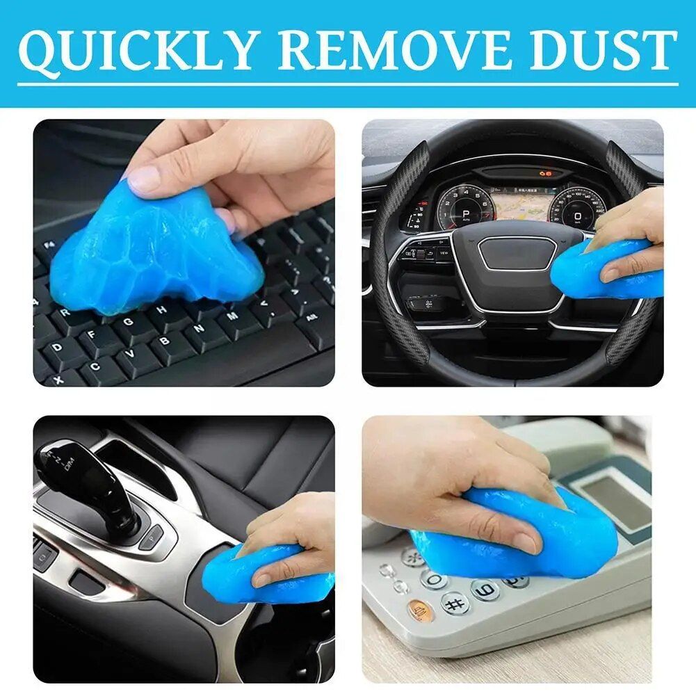 Multi-Use Electronics Cleaner Professional Car Vent and Tech Cleaning Gel Multi-use electronics cleaner gel for professional cleaning of car vents, keyboards, and tech devices