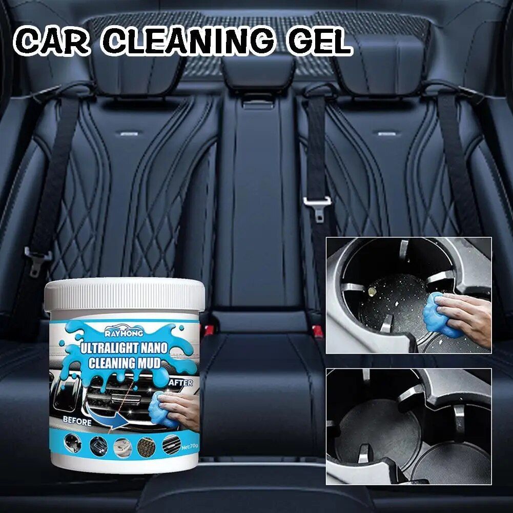 Multi-Use Electronics Cleaner Professional Car Vent and Tech Cleaning Gel Multi-use electronics cleaner gel for professional cleaning of car vents, keyboards, and tech devices